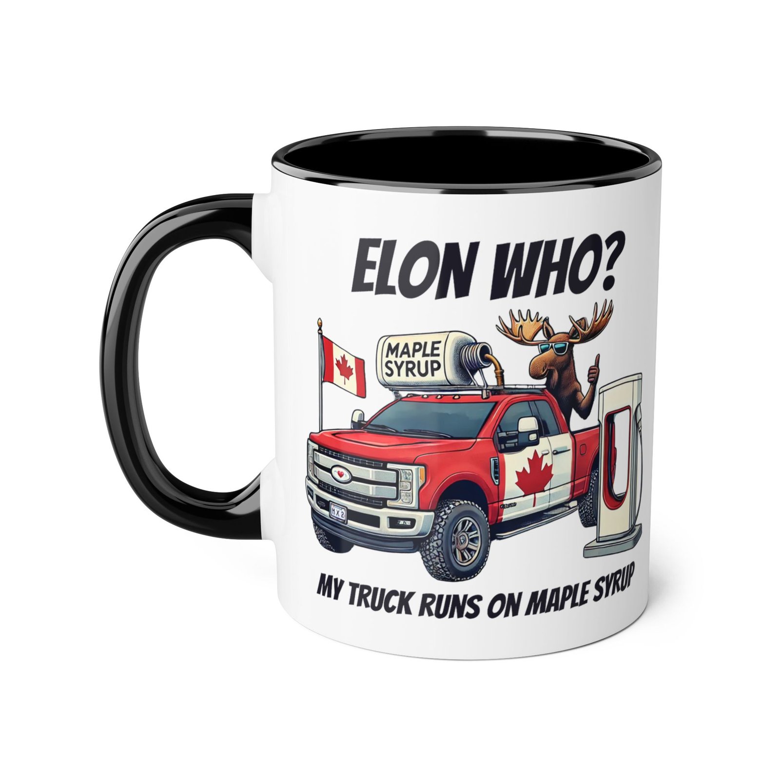 Elon Who? Maple Syrup Powered Truck Mug π¨π¦ππ - Image 3