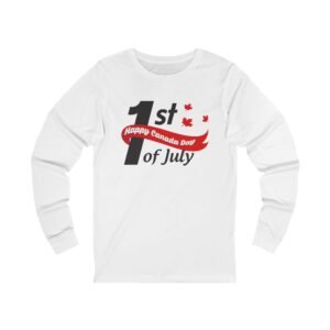 1st of July Happy Canada Day Long Sleeve Tee 🇨🇦🎆