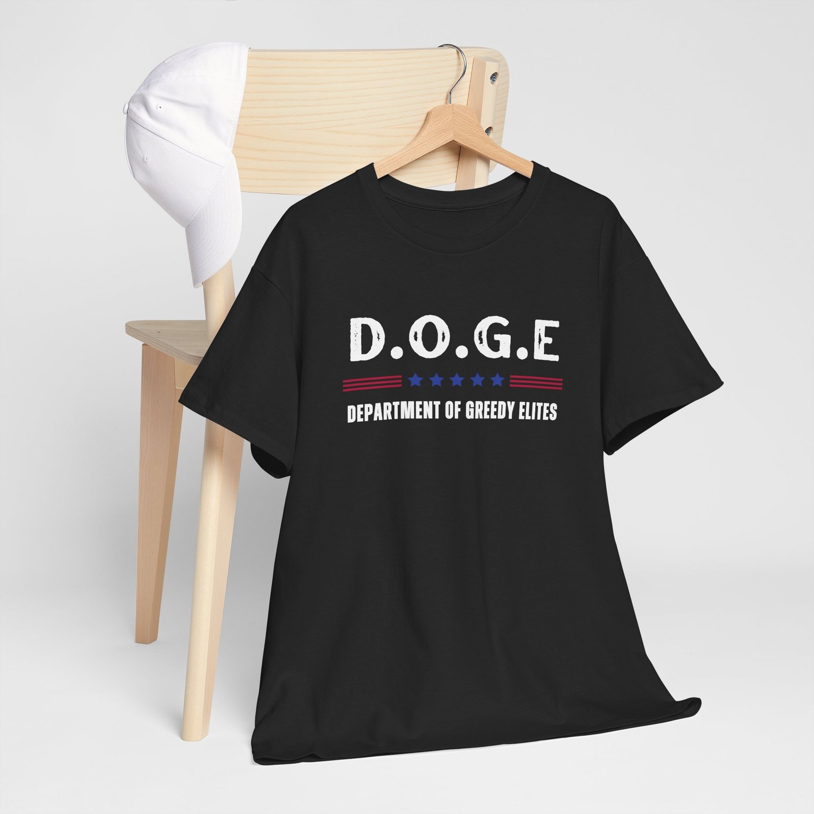 D.O.G.E. Department of Greedy Elites, Stylish Casual Tee, Parody - Image 8