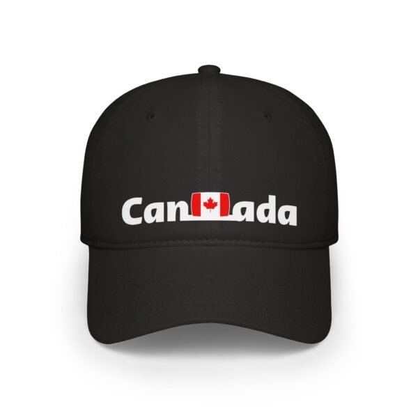 Canada Baseball Cap with Flag Graphic in Text 🇨🇦🧢