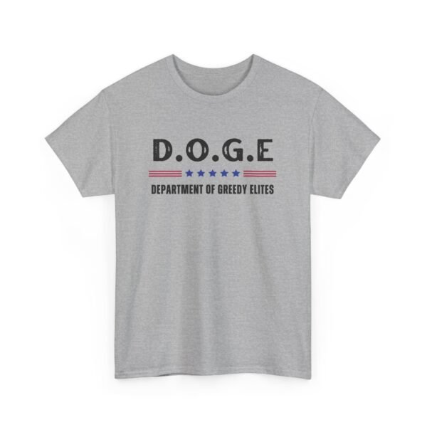D.O.G.E. Department of Greedy Elites, Stylish Casual Tee, Parody - Image 9