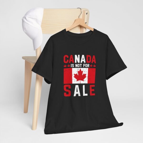 Canada Is Not For Sale - Bold Maple Protest Tee - Image 4