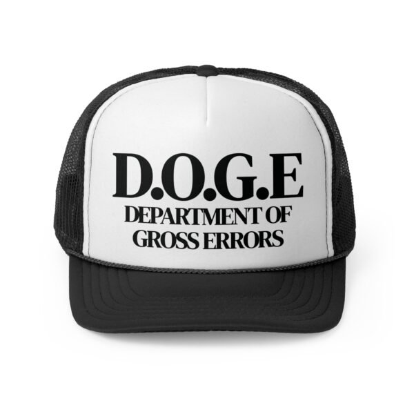 🧢 D.O.G.E Trucker Hat – Department of Gross Errors - Image 4