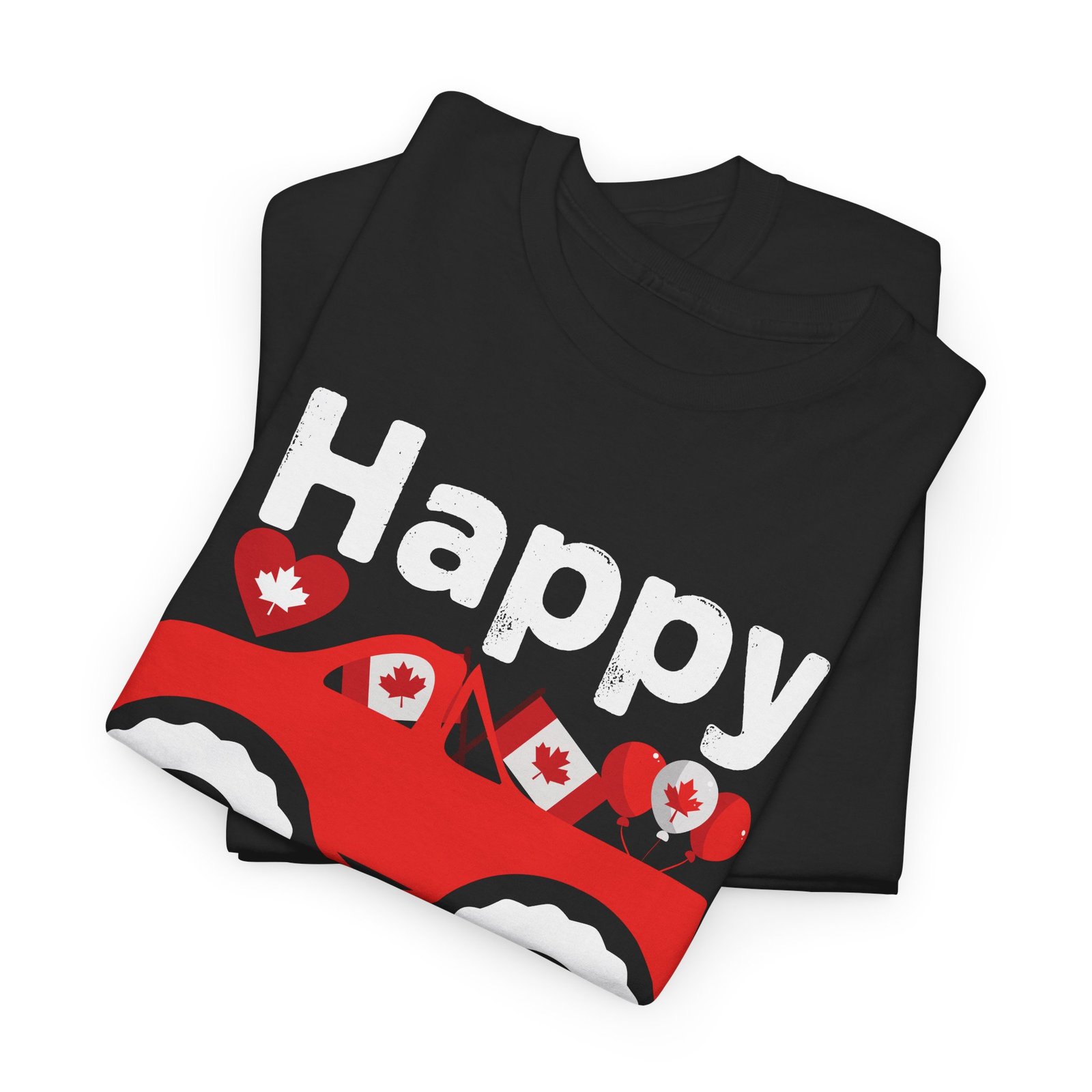 Happy Canada Day T-Shirt with Red Monster Truck Design ๐จ๐ฆ๐ - Image 3