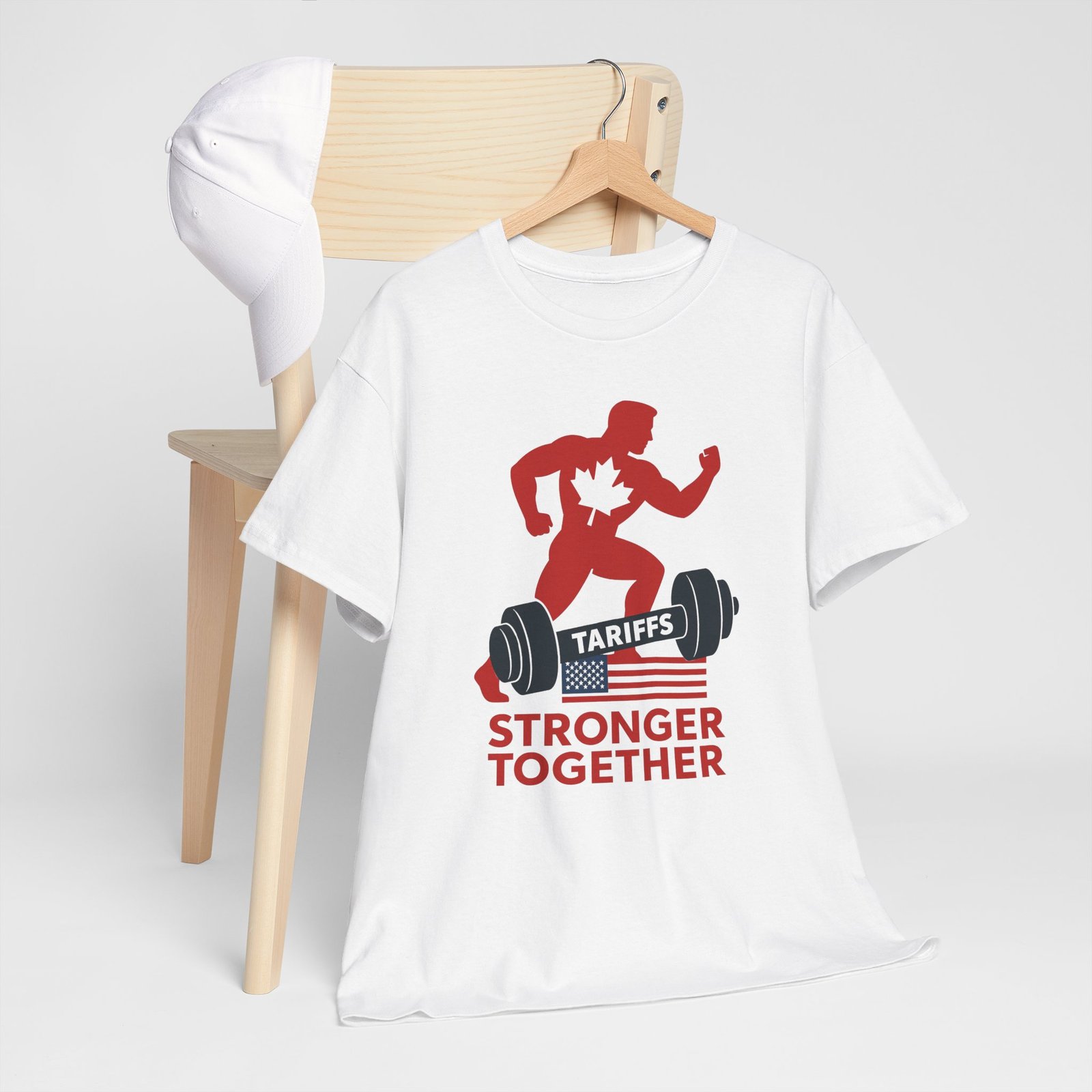 Canada Stands Strong – United Against Tariffs Tee - Image 4