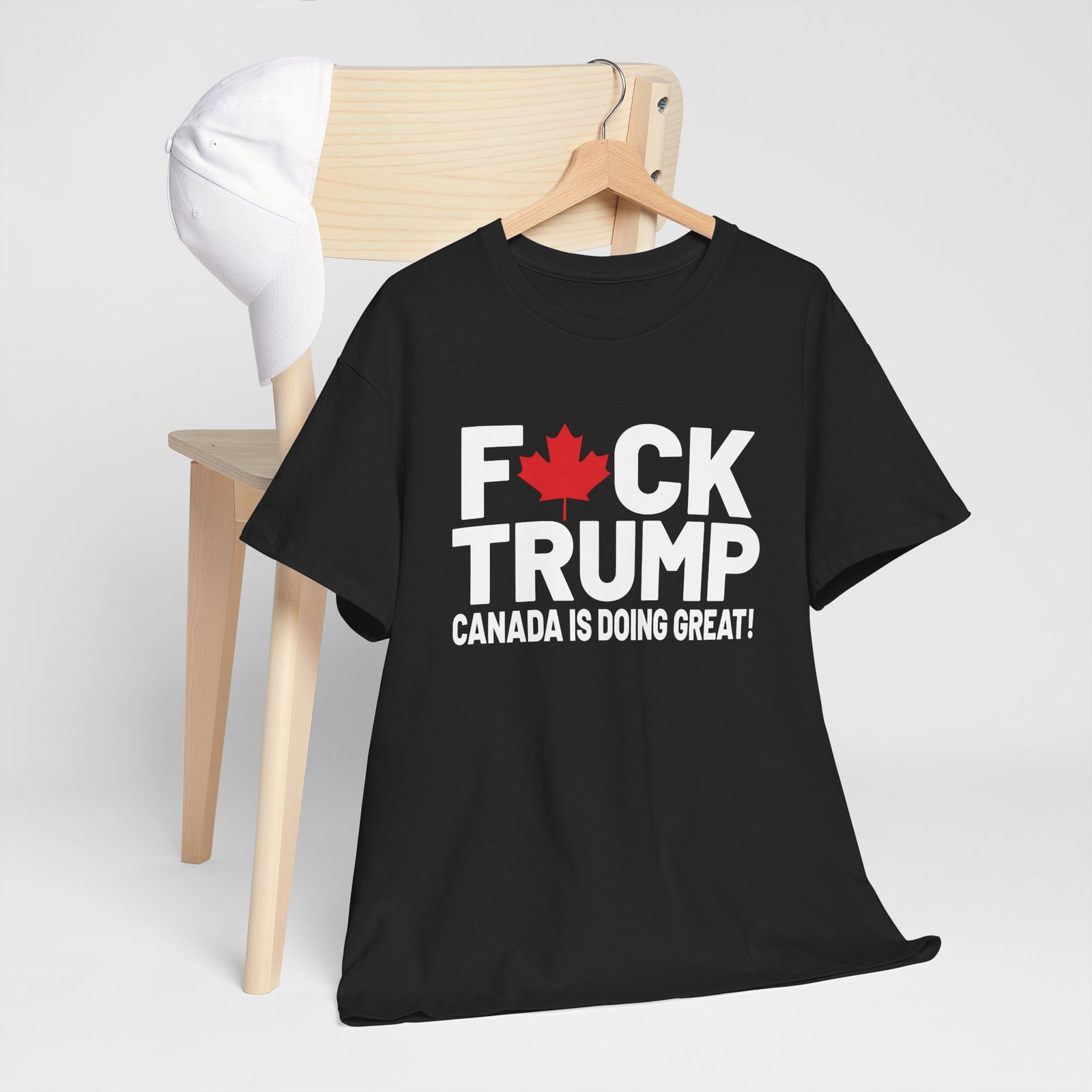 F*ck Trump - Canada Is Doing Great Tee - Image 4