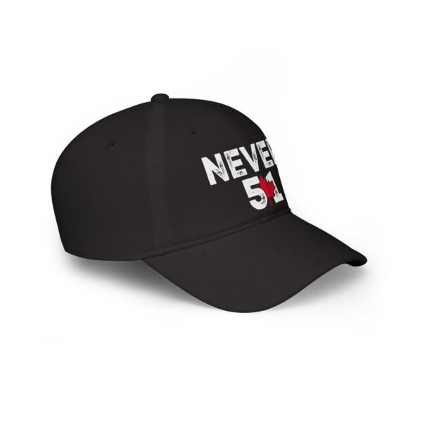 Never 51 - Bold Canadian Resistance Cap with Maple Leaf Detail 🧢🇨🇦 - Image 3