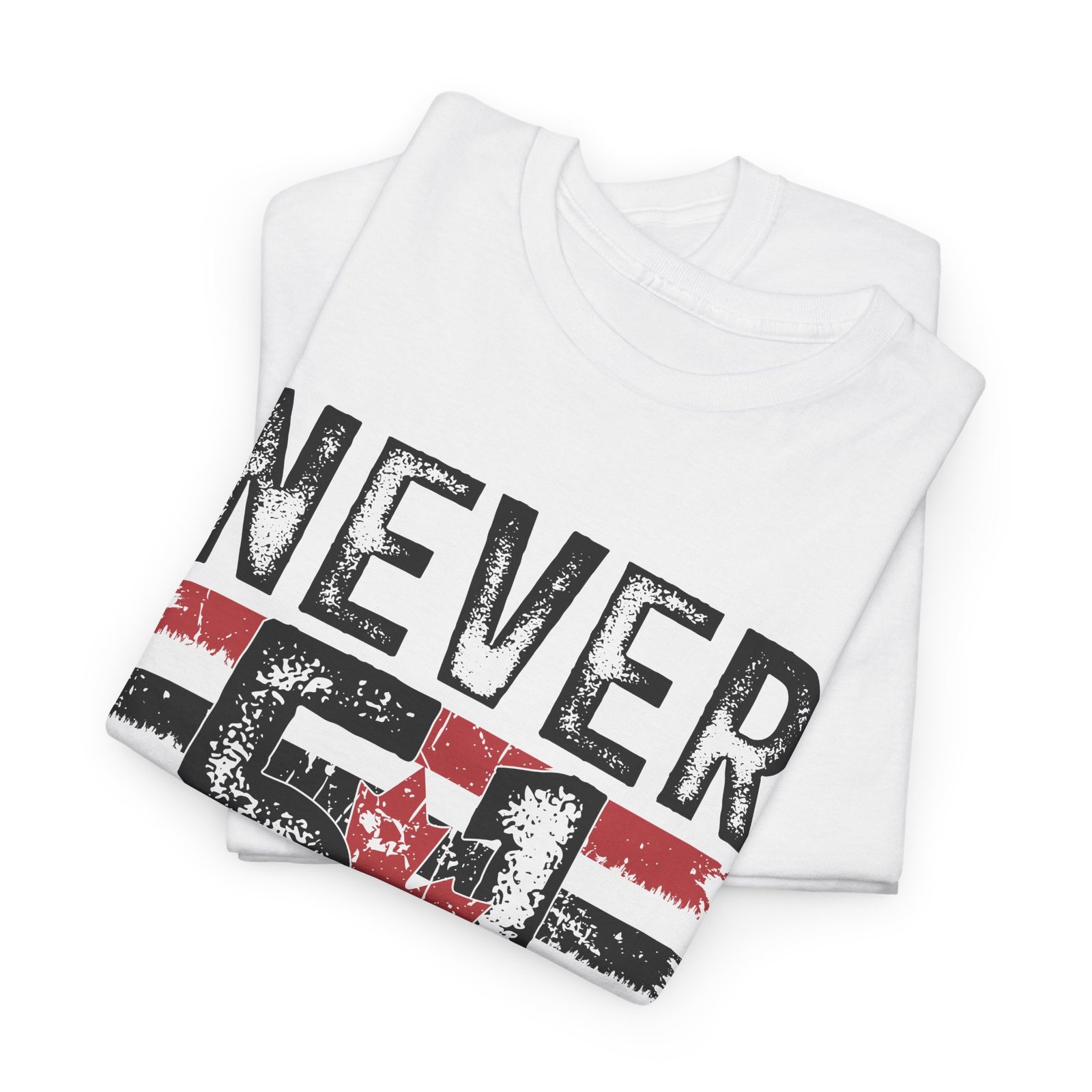 Never 51 - Canadian Defiance  White Tee - Image 3