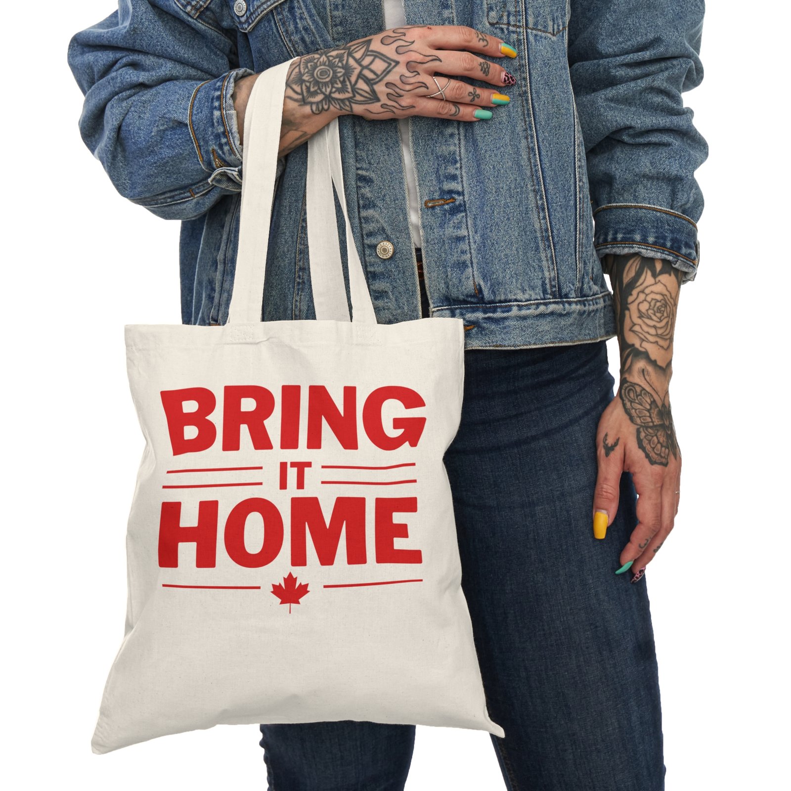 π¨π¦ Bring It Home Tote | Bold Canadian Spirit Canvas Bag π - Image 2