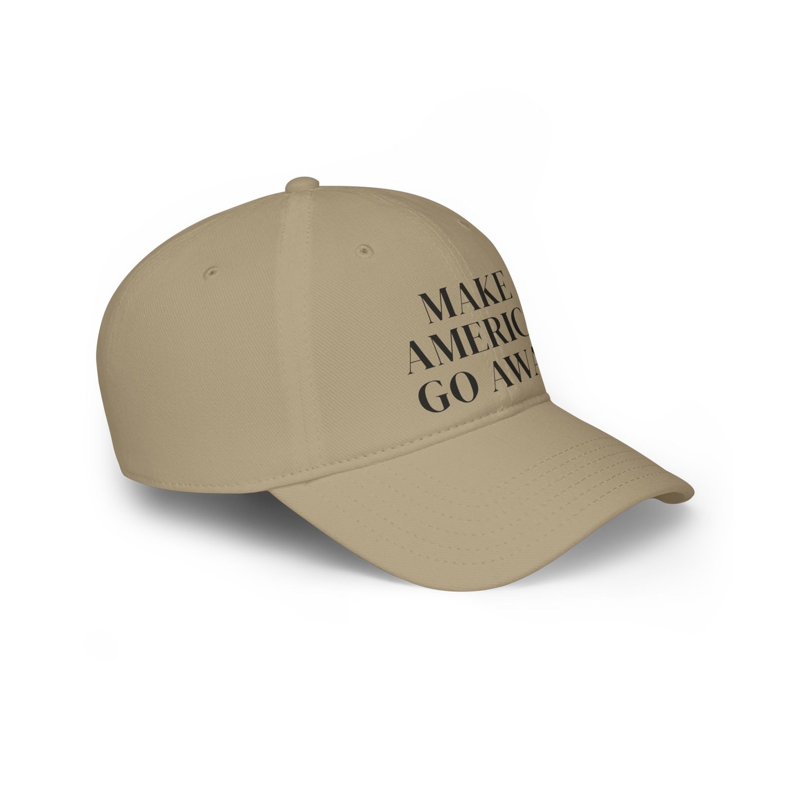 Anti-Establishment Political Satire Cap 📢 Make America Go Away Cap - Image 3