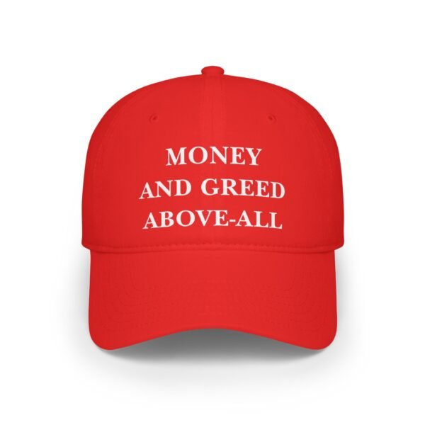 💰 Money and Greed Above All Satirical Cap – The Official Uniform of the 1% 🏦 - Image 7