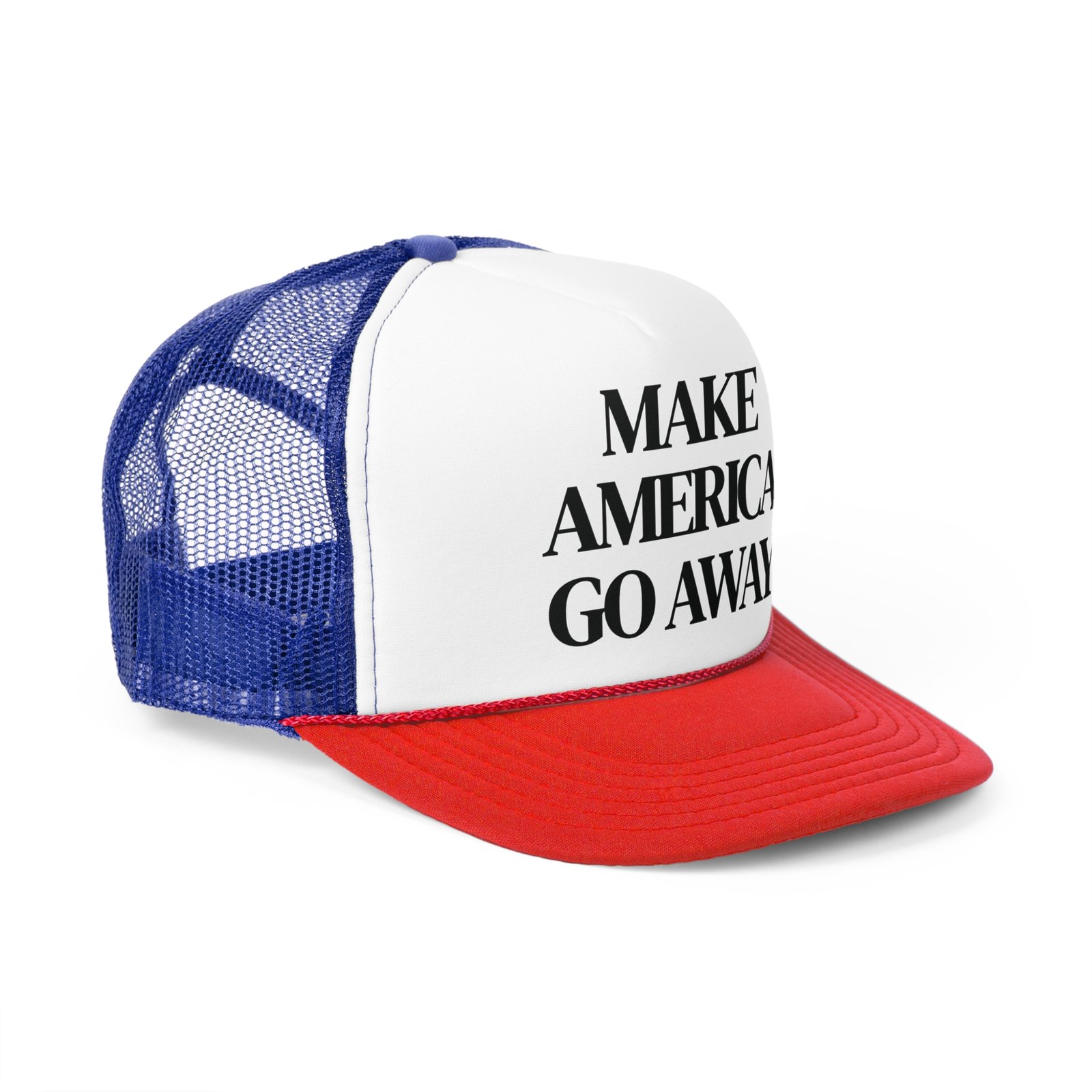 ๐งข Make America Go Away โ Bold Statement Trucker Hat - Image 8