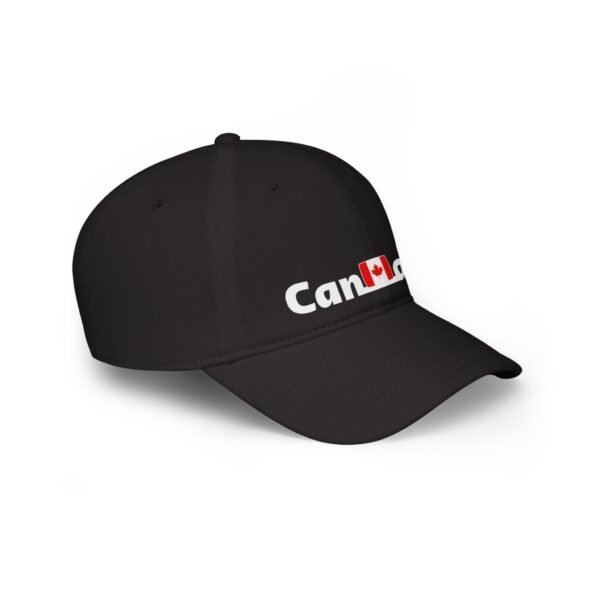 Canada Baseball Cap with Flag Graphic in Text 🇨🇦🧢 - Image 3