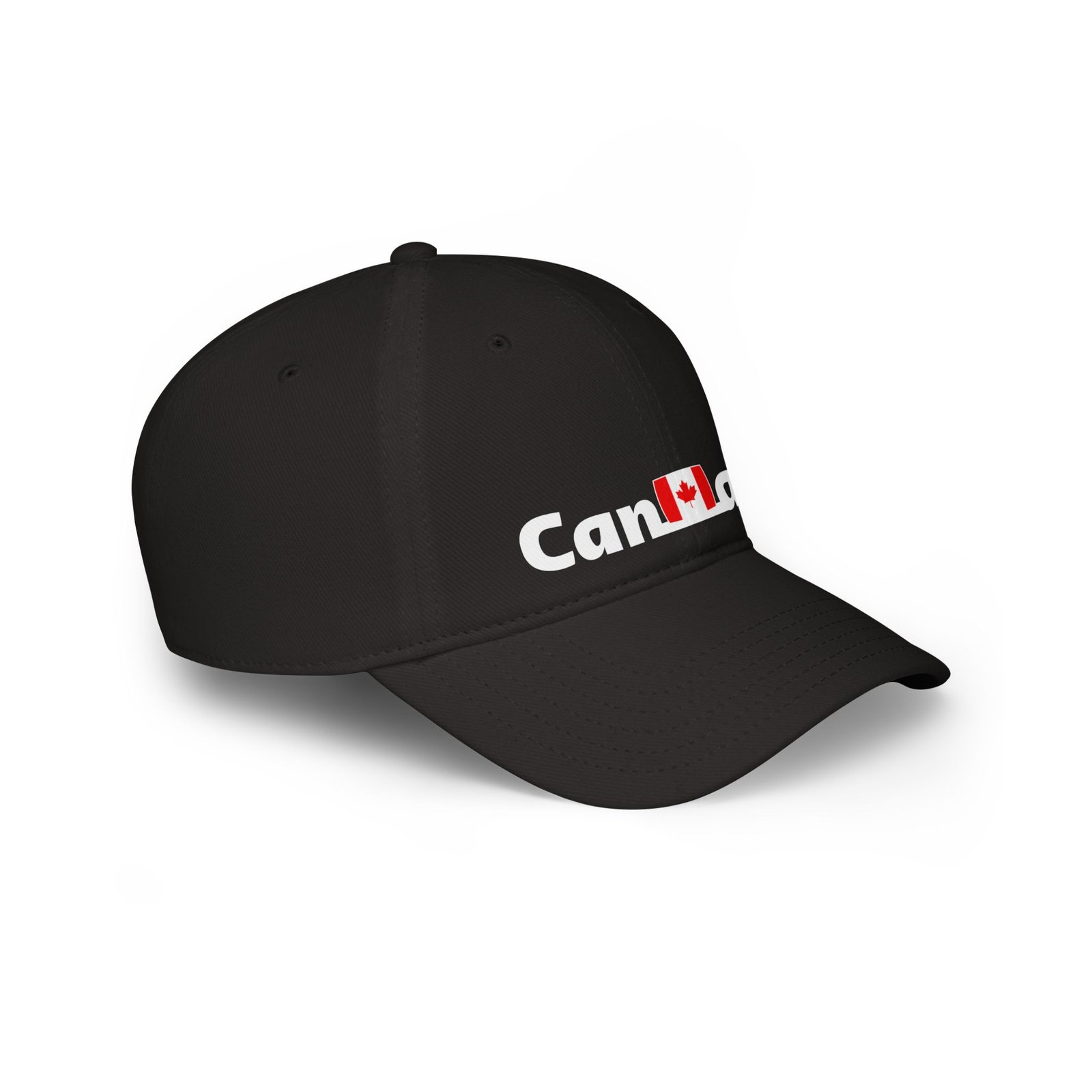 Canada Baseball Cap with Flag Graphic in Text ๐จ๐ฆ๐งข - Image 3