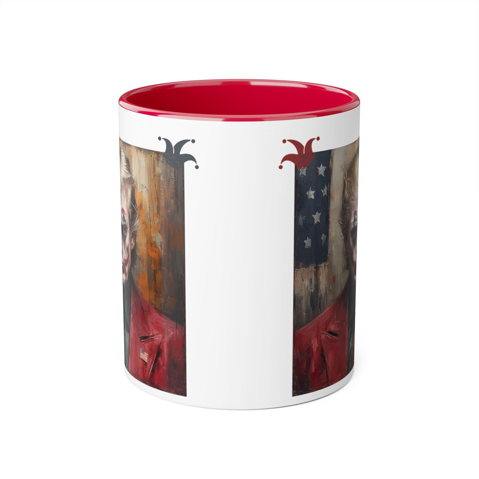 Joker Trump - The Clown Show Accent Mug 🎭☕ - Image 2