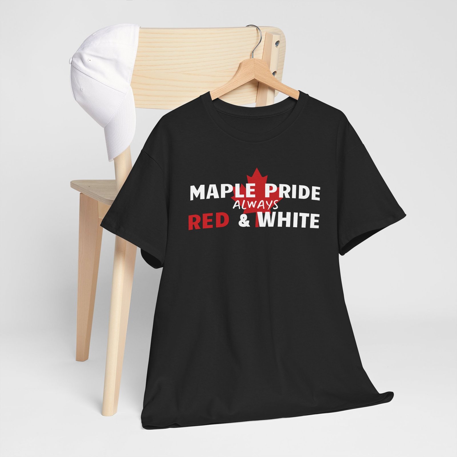 🍁 Maple Pride Always Red & White T-Shirt 🇨🇦 - Image 4