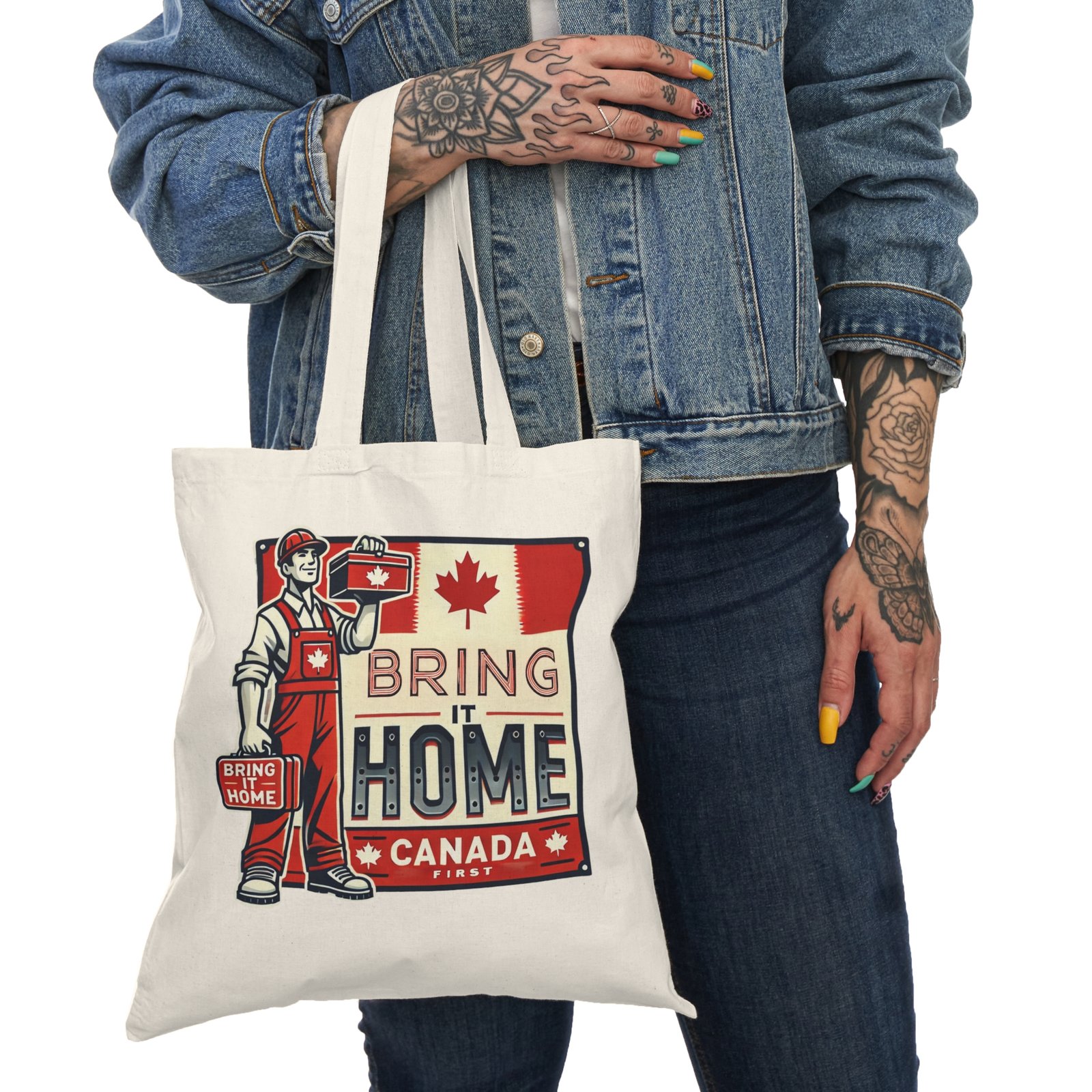 π¨π¦ Bring It Home Tote Bag β Support Canada First! ποΈ - Image 2