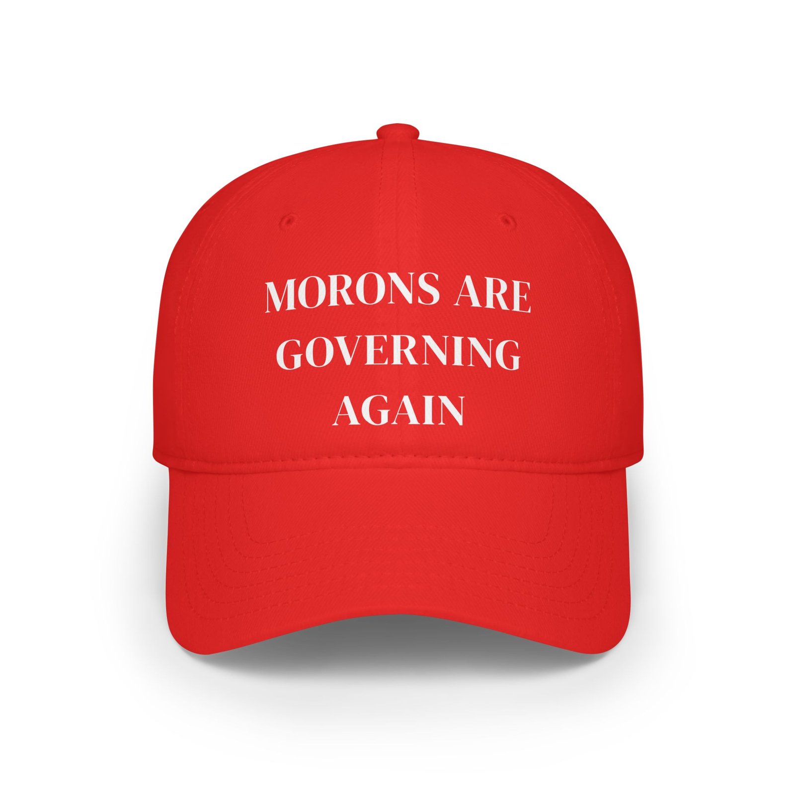 Morons Are Governing Again  Bold Political Satire Cap - Image 4