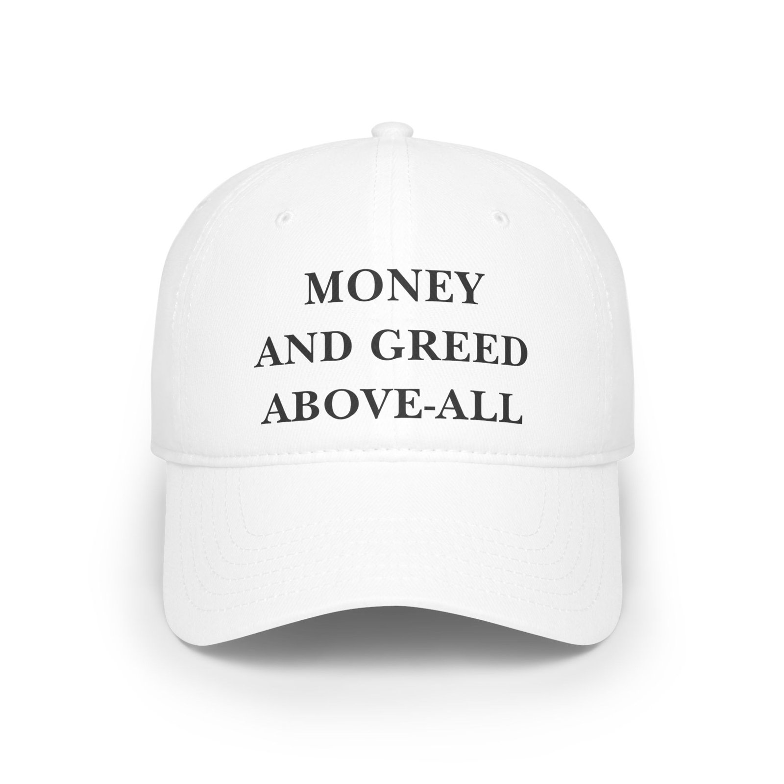 💸Money and Greed Above All Satirical Cap | The Official Uniform of the 1% - Image 7