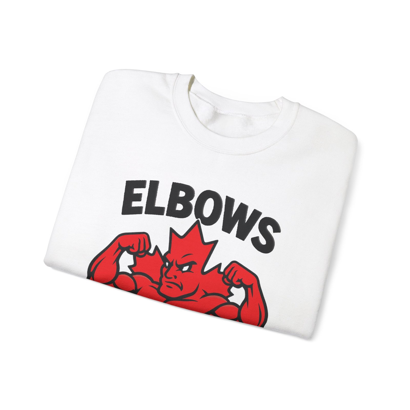 Elbows Canada Crewneck Sweatshirt โ Bold Canadian Style & Comfort! ๐จ๐ฆ๐ช - Image 2