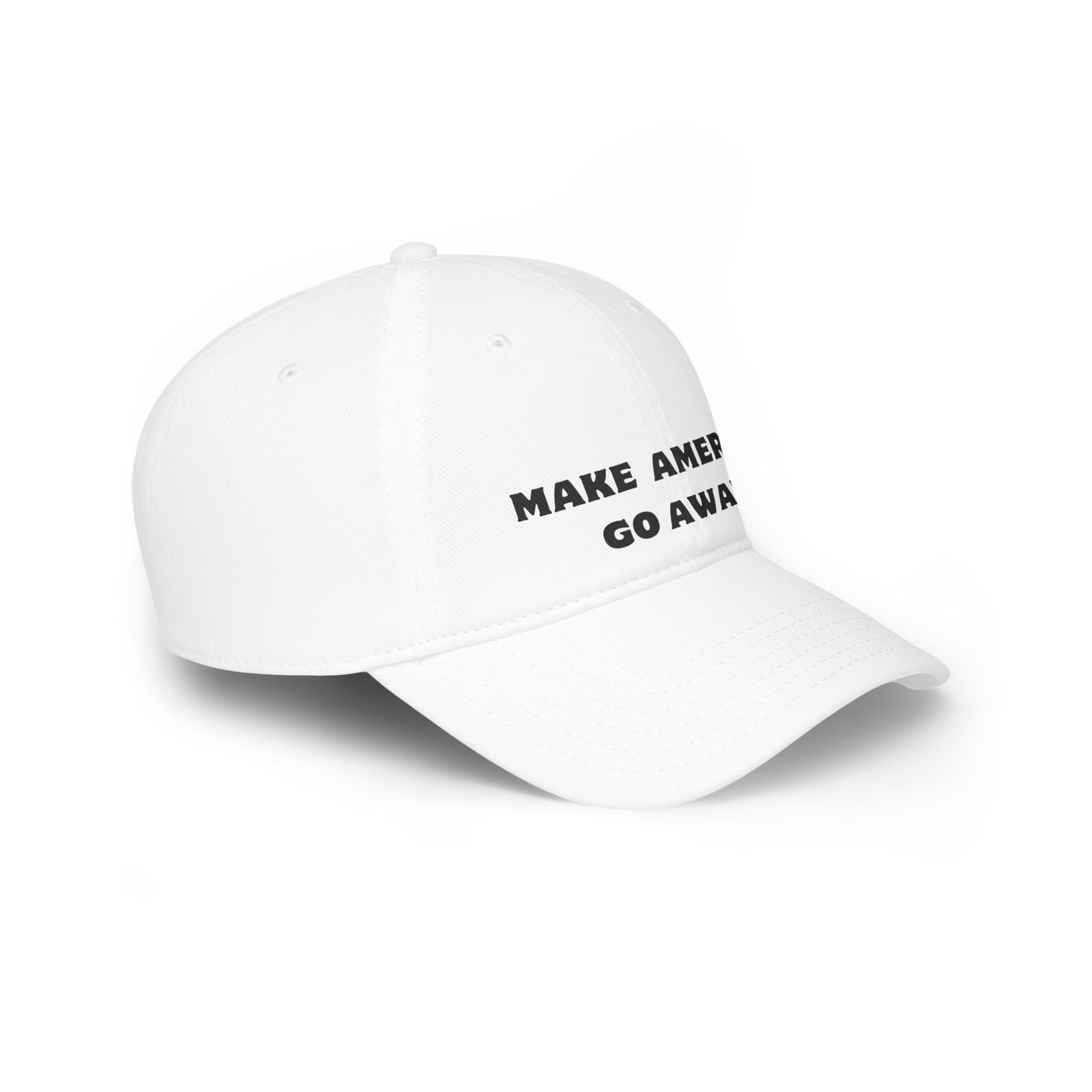 Anti-Establishment Political Satire Cap | Make America Go Away Hat | Funny Low-Profile Baseball Cap - Image 9