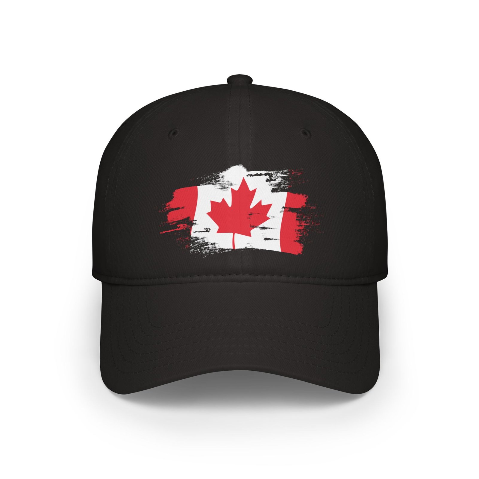 Canada Day Baseball Cap with Painted Maple Leaf Flag ๐จ๐ฆ๐งข