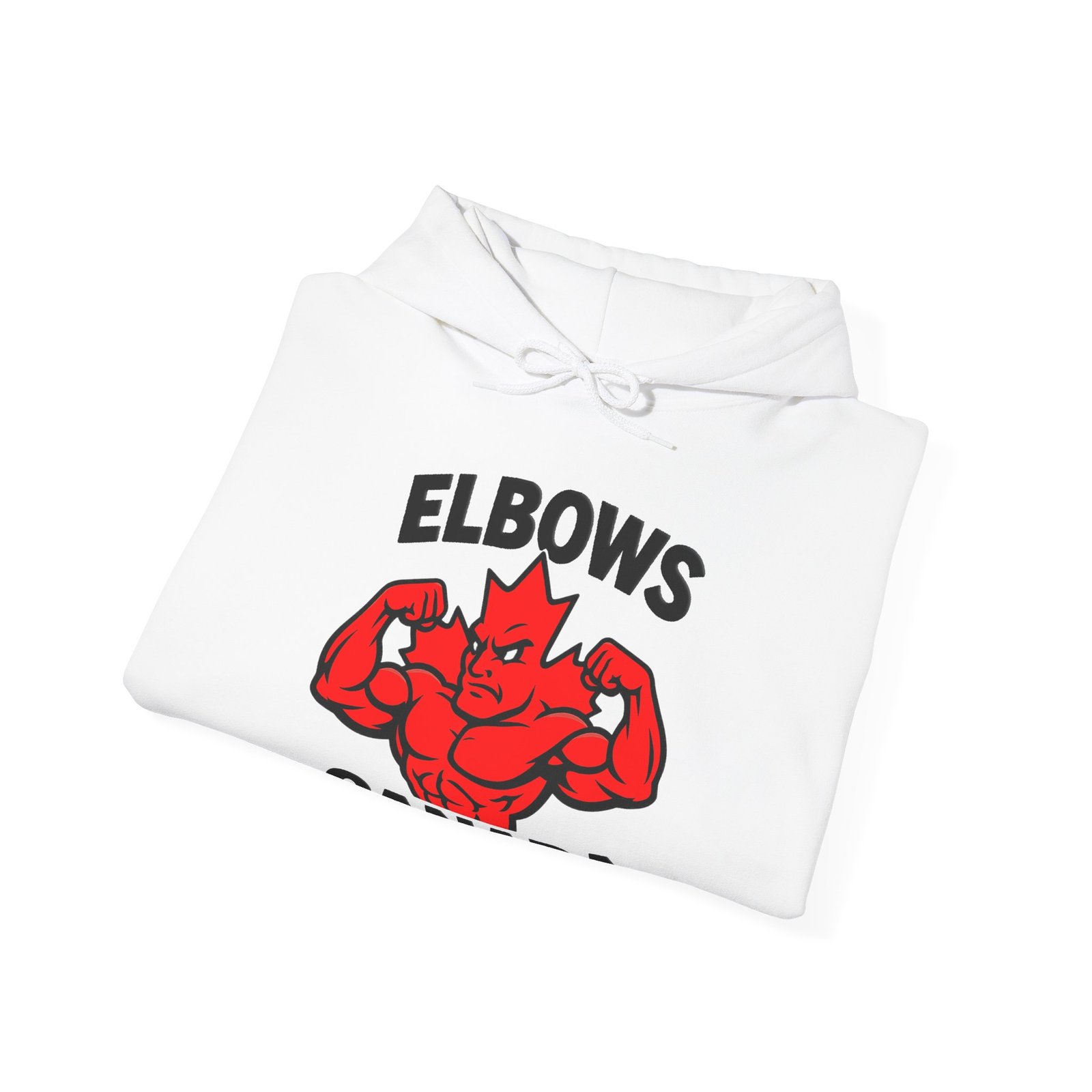 "Elbows Canada" Unisex Hoodie β Bold & Athletic Canadian Pride - Image 6