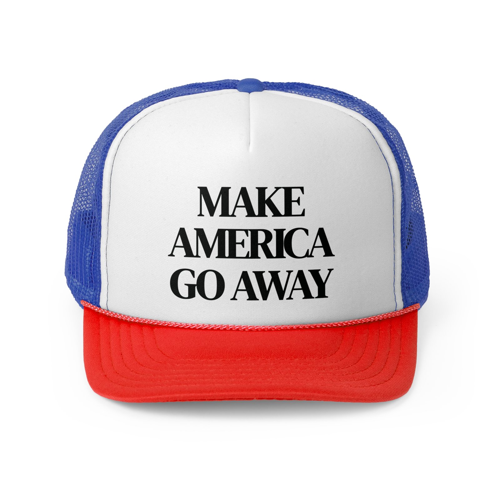 ๐งข Make America Go Away โ Bold Statement Trucker Hat - Image 7