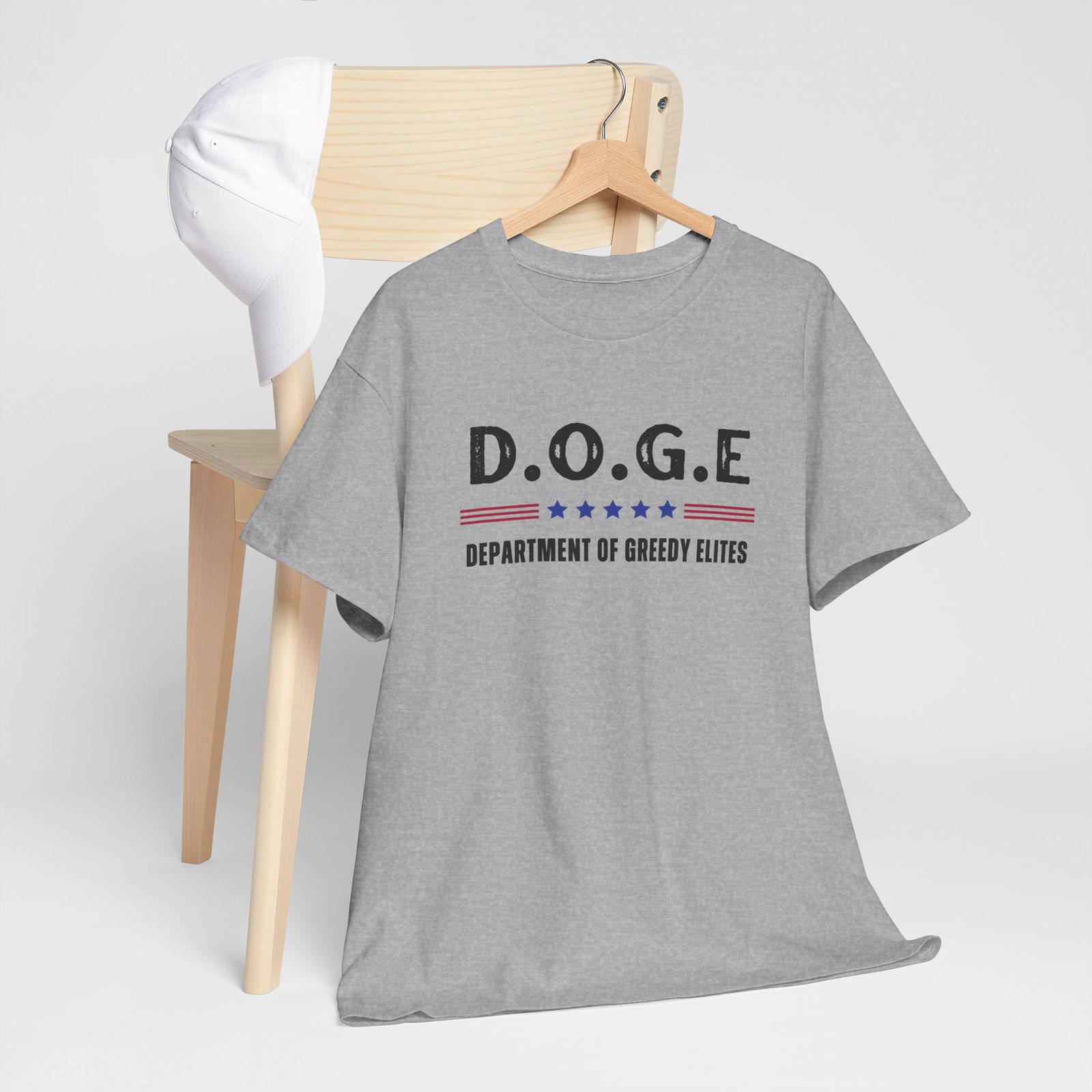 D.O.G.E. Department of Greedy Elites, Stylish Casual Tee, Parody - Image 12