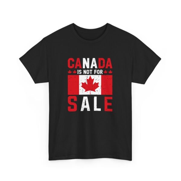 Canada Is Not For Sale - Bold Maple Protest Tee - Image 2