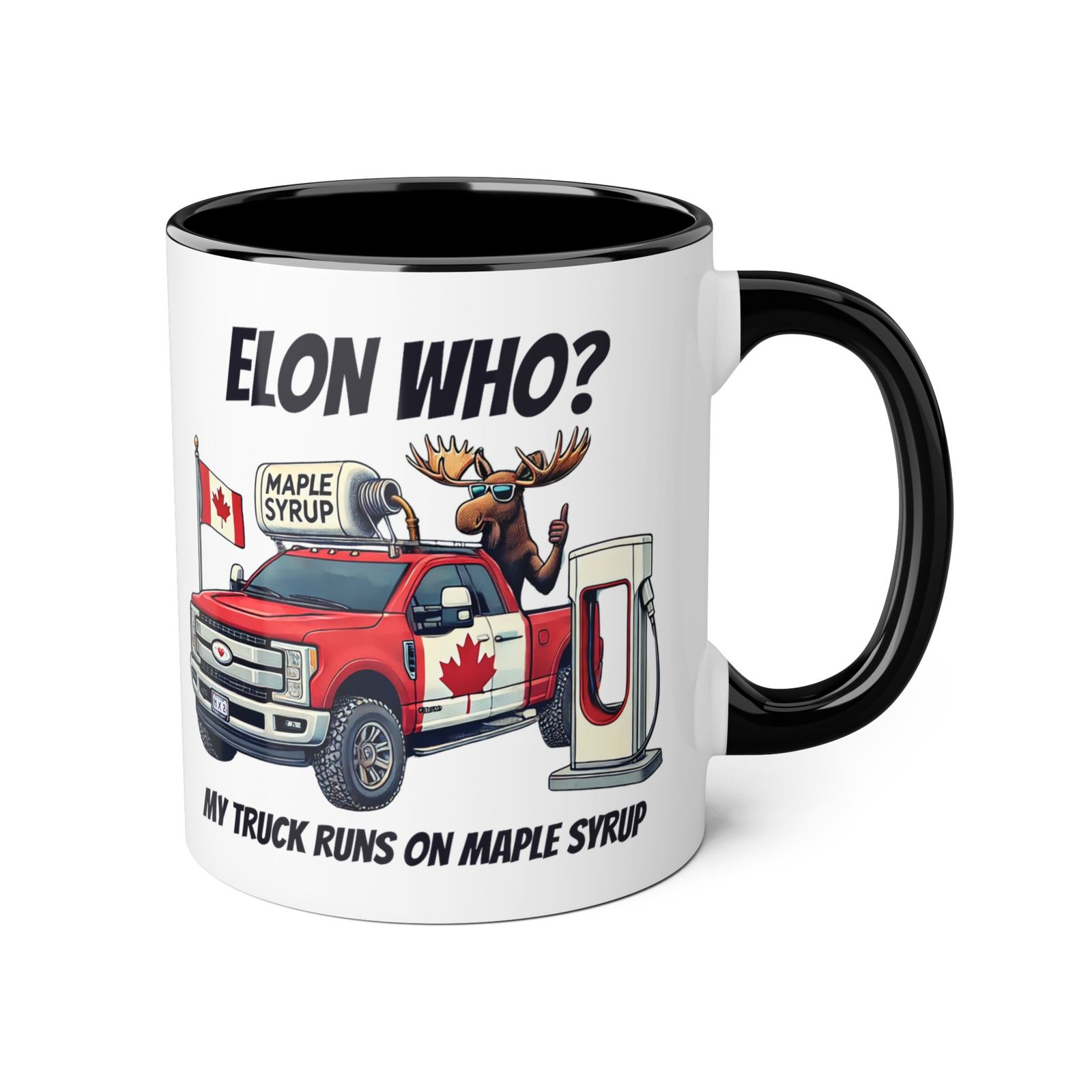 Elon Who? Maple Syrup Powered Truck Mug π¨π¦ππ