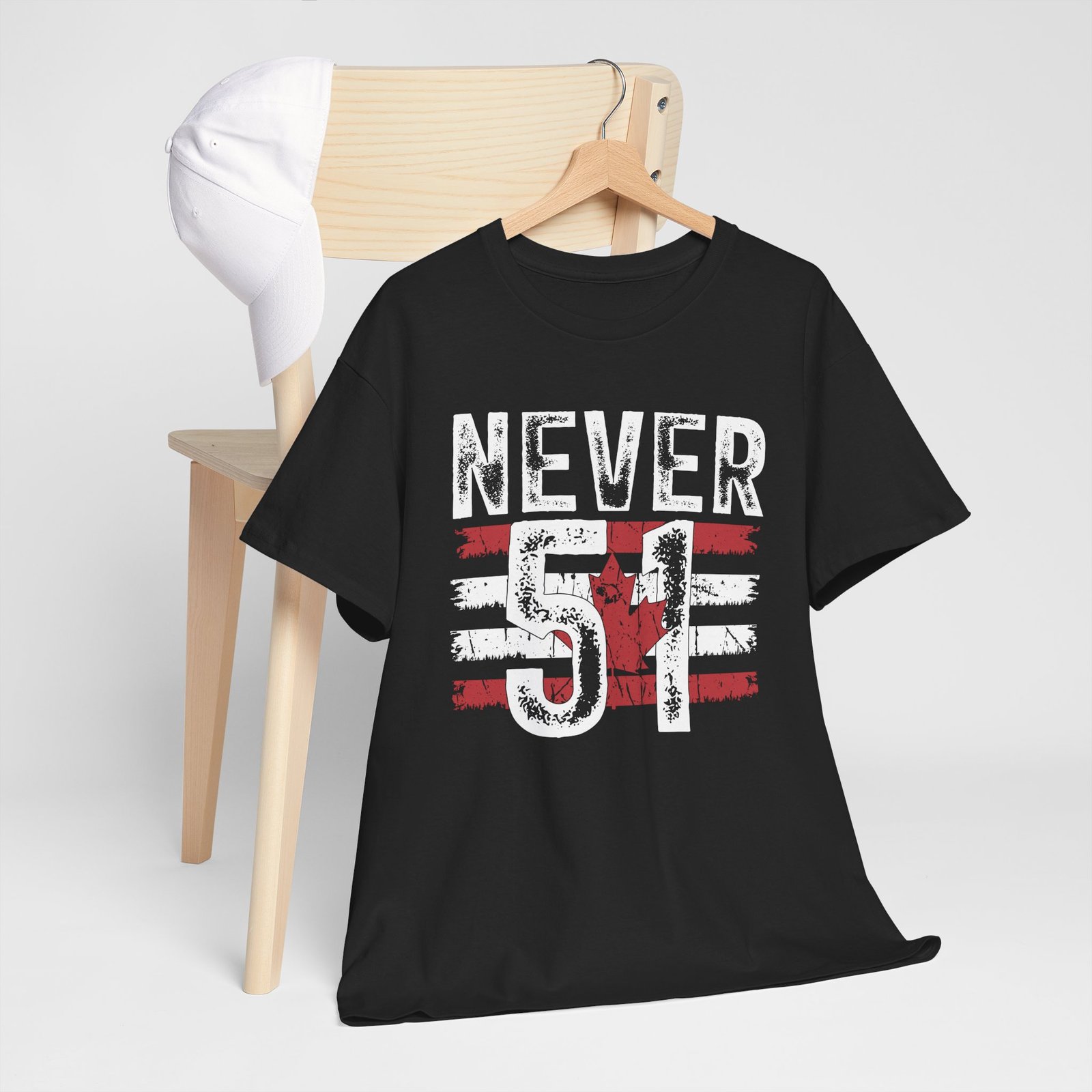 Never 51 - Canadian Defiance Tee - Image 4