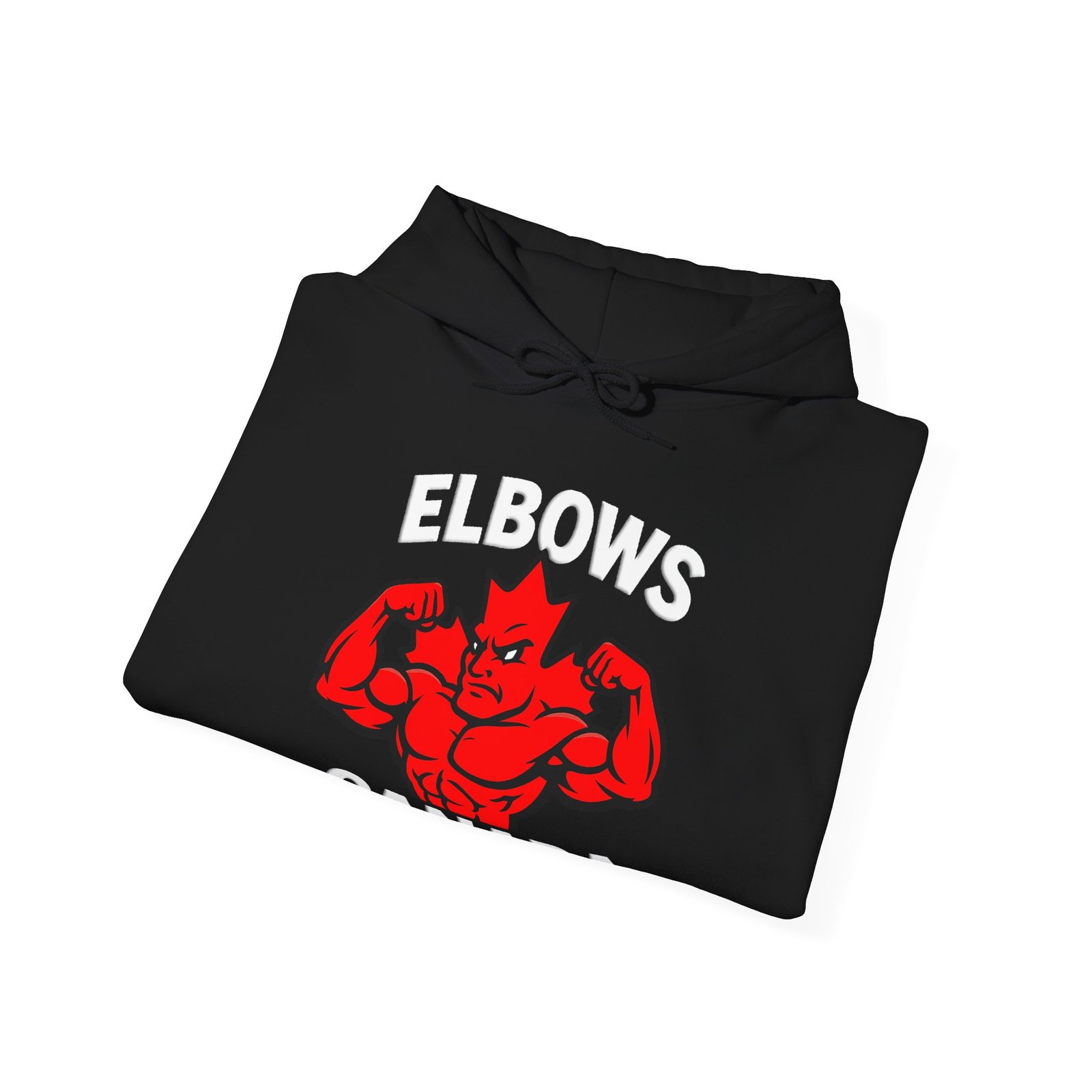 "Elbows Canada" Unisex Hoodie β Bold & Athletic Canadian Pride - Image 2