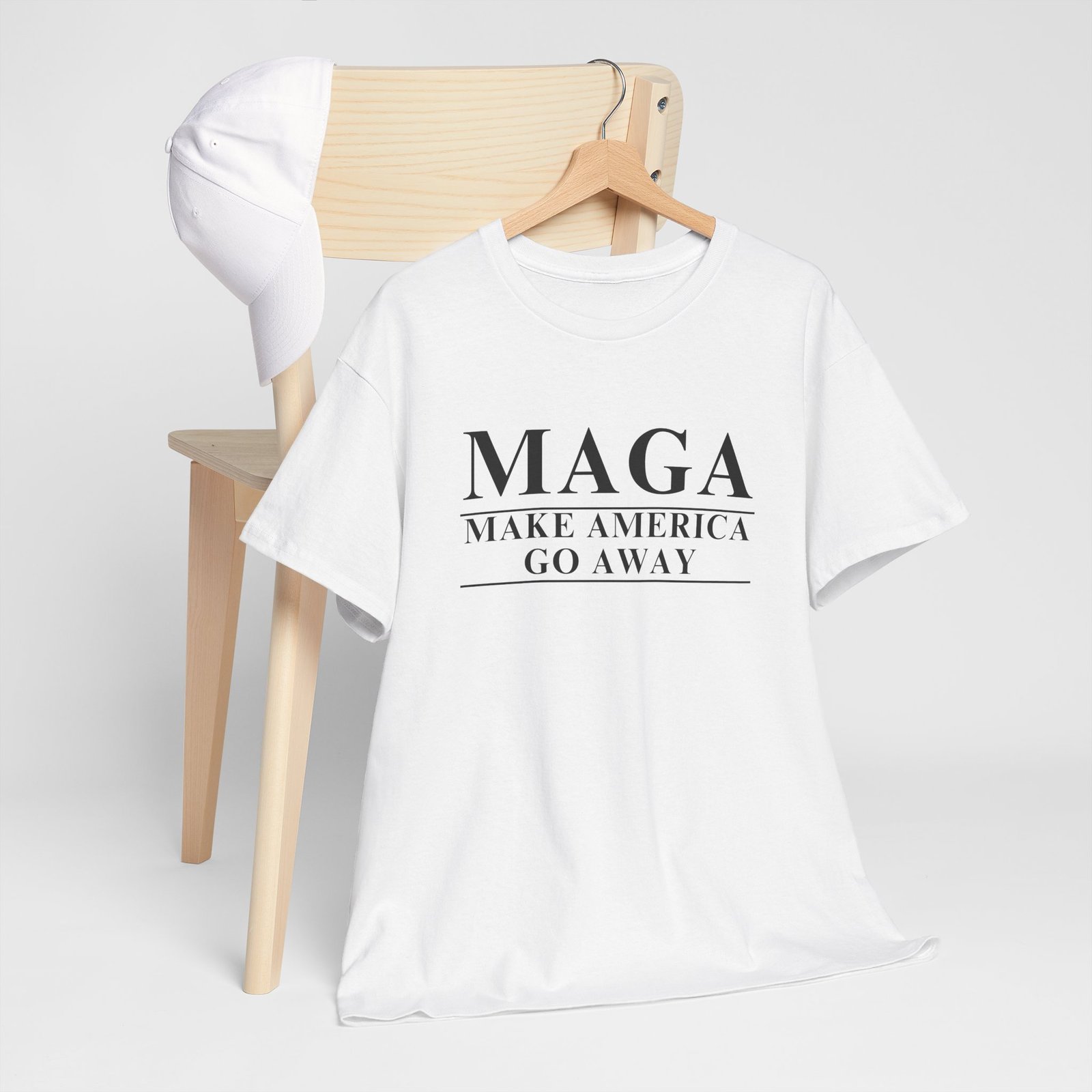 MAGA Parody T-Shirt | Make America Go Away Tee | Political Satire Shirt for Rebels & Free Thinkers - Image 8