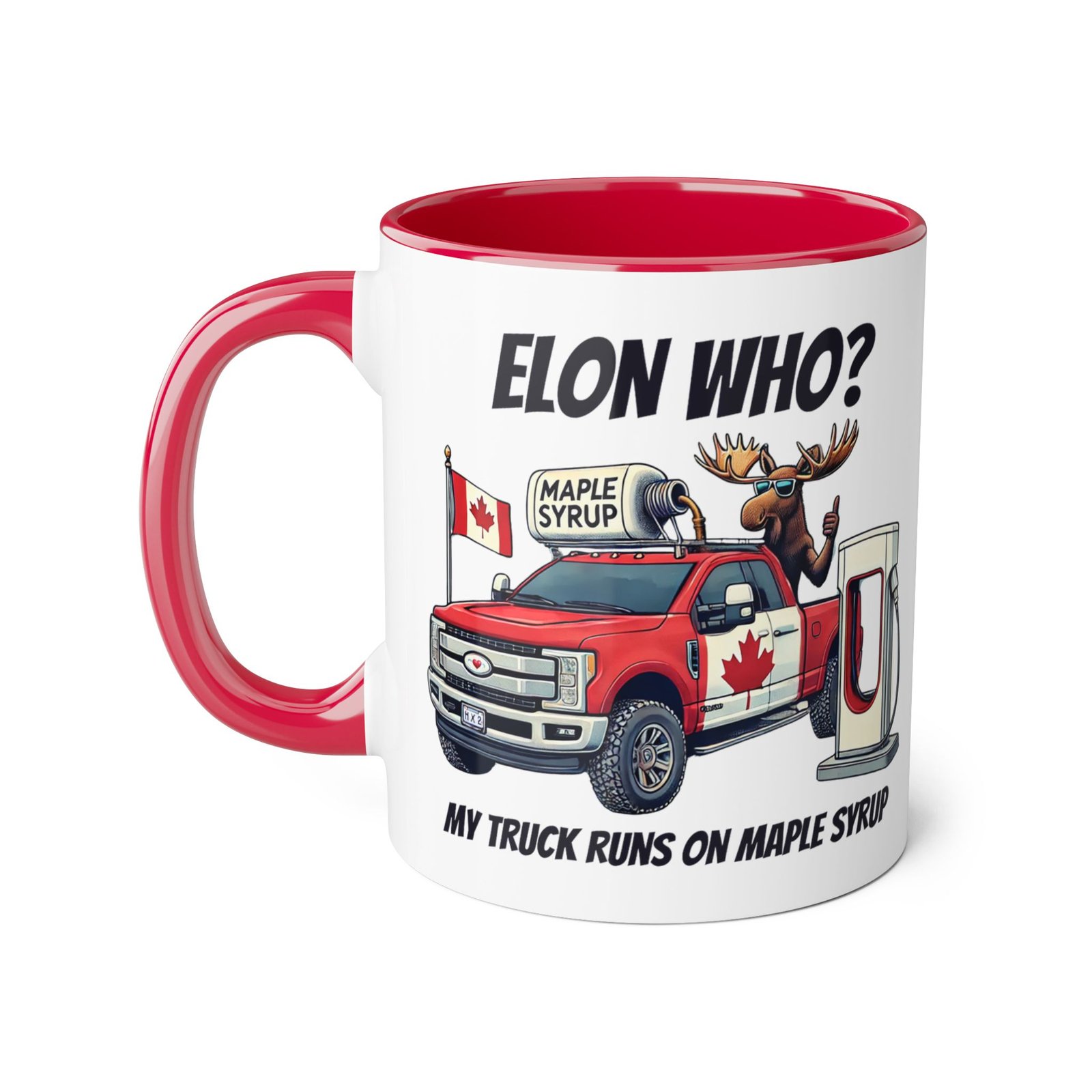 Elon Who? Maple Syrup Powered Truck Mug π¨π¦ππ - Image 6