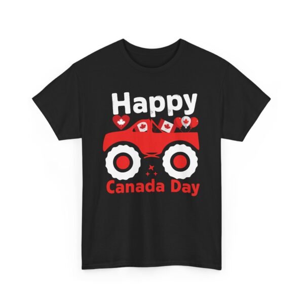 Happy Canada Day T-Shirt with Red Monster Truck Design 🇨🇦🚙 - Image 2
