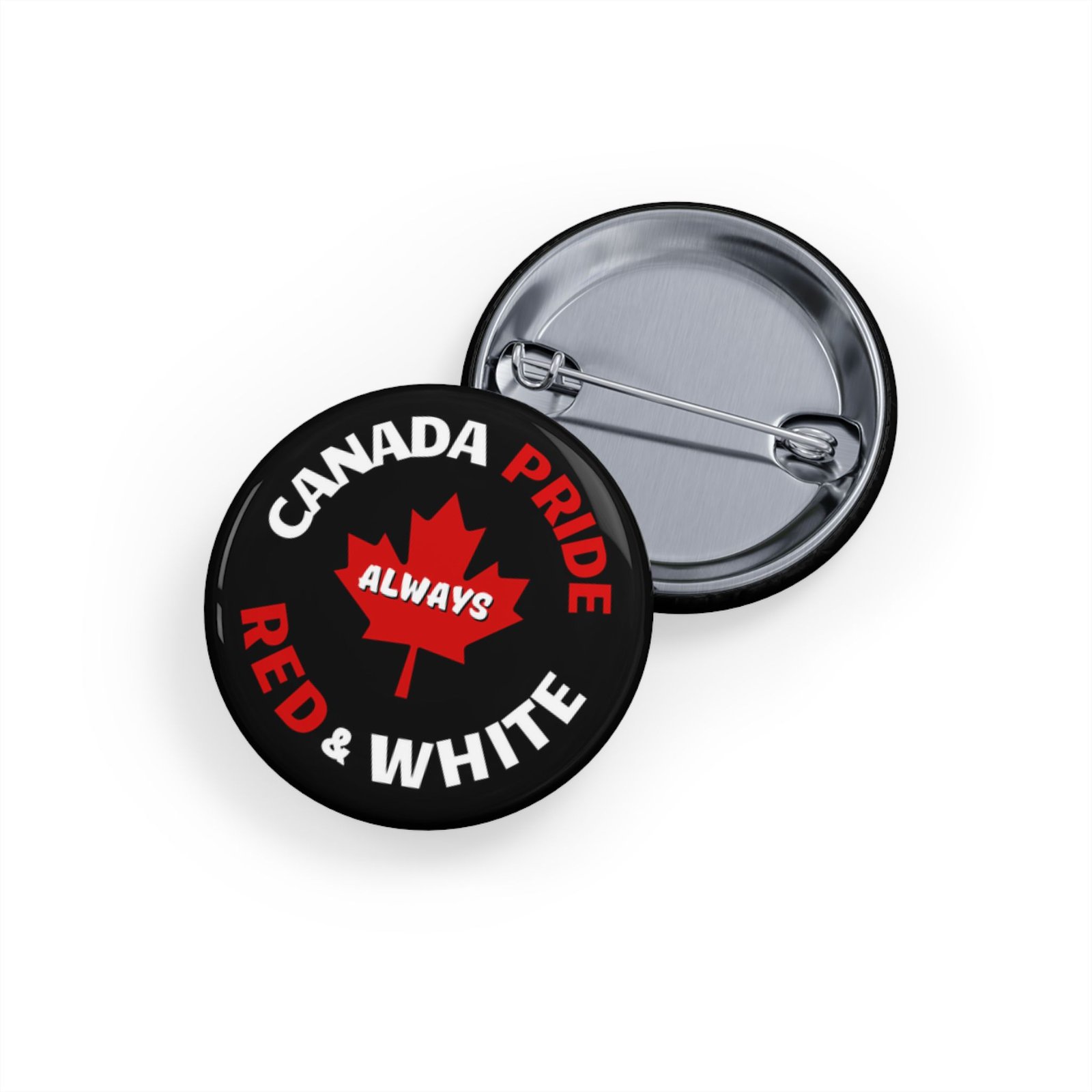 π Canada Pride Always Red & White Pin π¨π¦ - Image 5