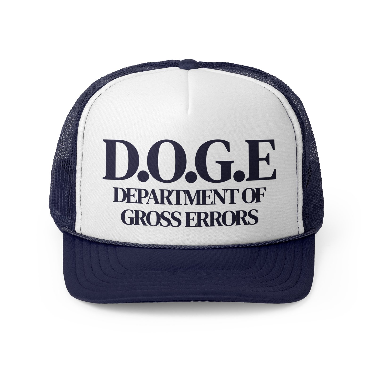 ๐งข D.O.G.E Trucker Hat โ Department of Gross Errors