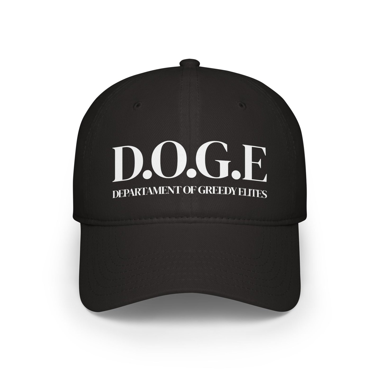 D.O.G.E – Department of Greedy Elites Cap 🔥 Fun & Trendy Casual Headwear