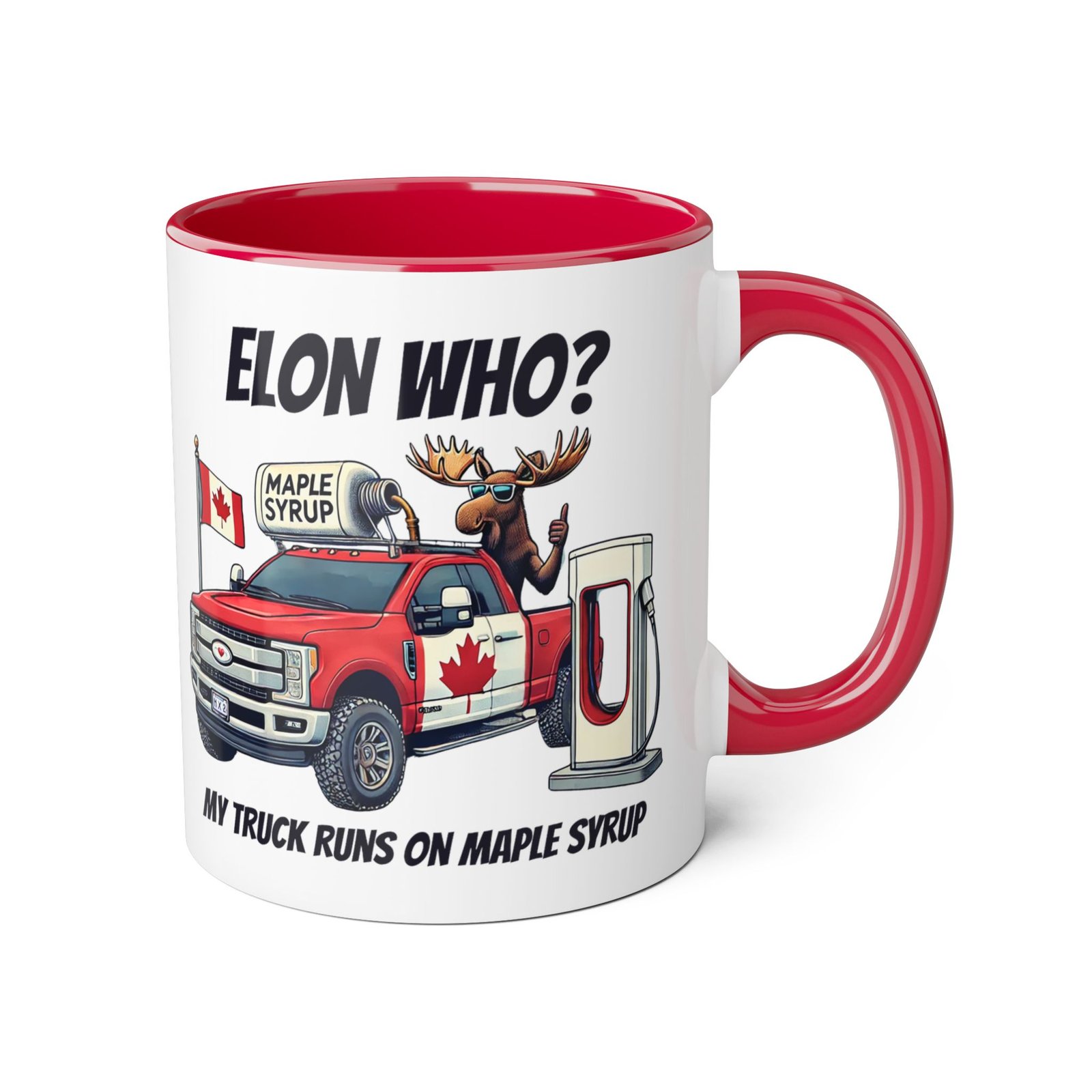 Elon Who? Maple Syrup Powered Truck Mug π¨π¦ππ - Image 8