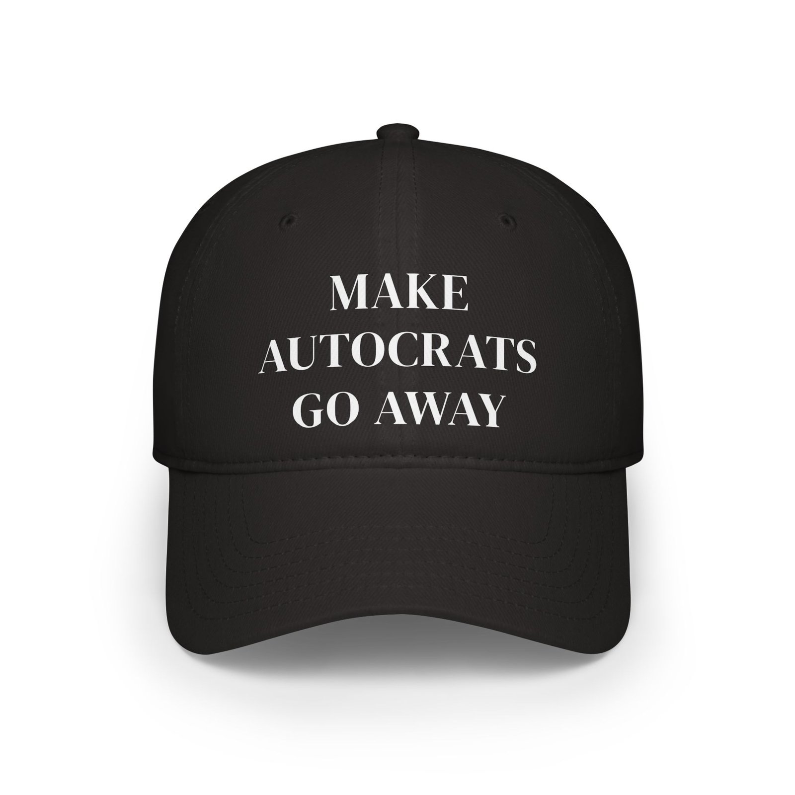 🛑 Make Autocrats Go Away Protest Cap – Stand Against Unfair Trade Wars! 🌍