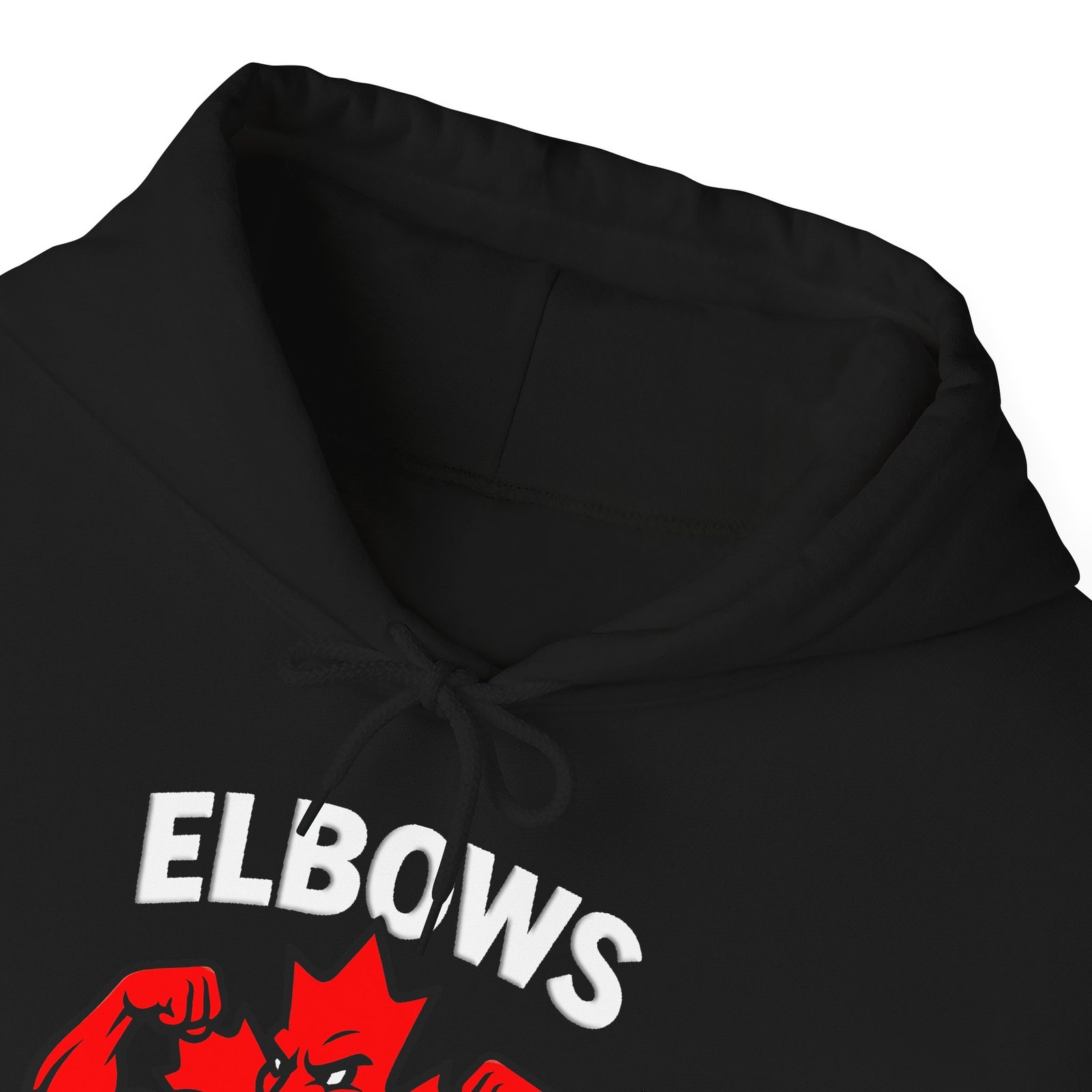 "Elbows Canada" Unisex Hoodie β Bold & Athletic Canadian Pride - Image 3