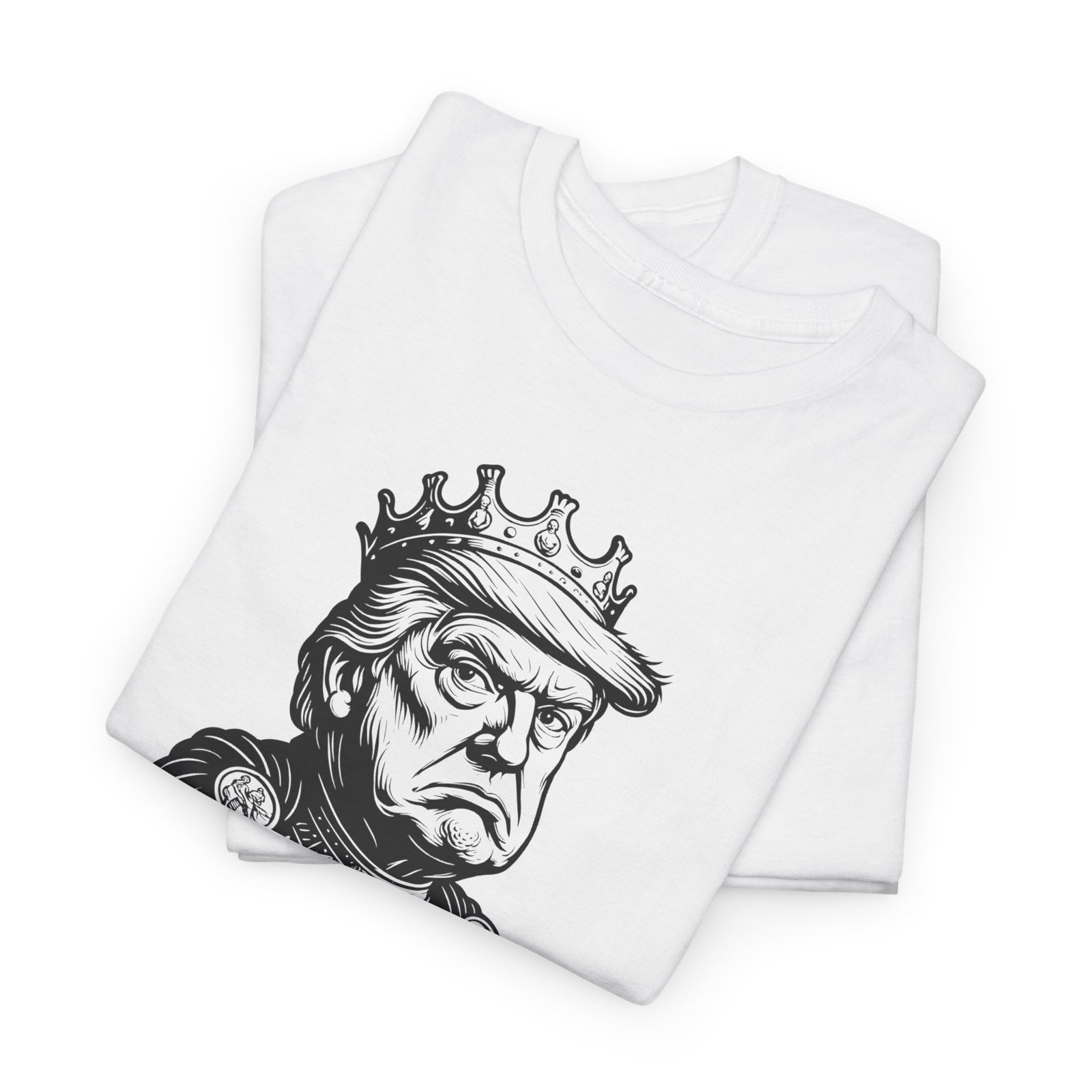 Trumpus Tariffus  T-Shirt - Medieval Power Meets Modern Politics - Image 2