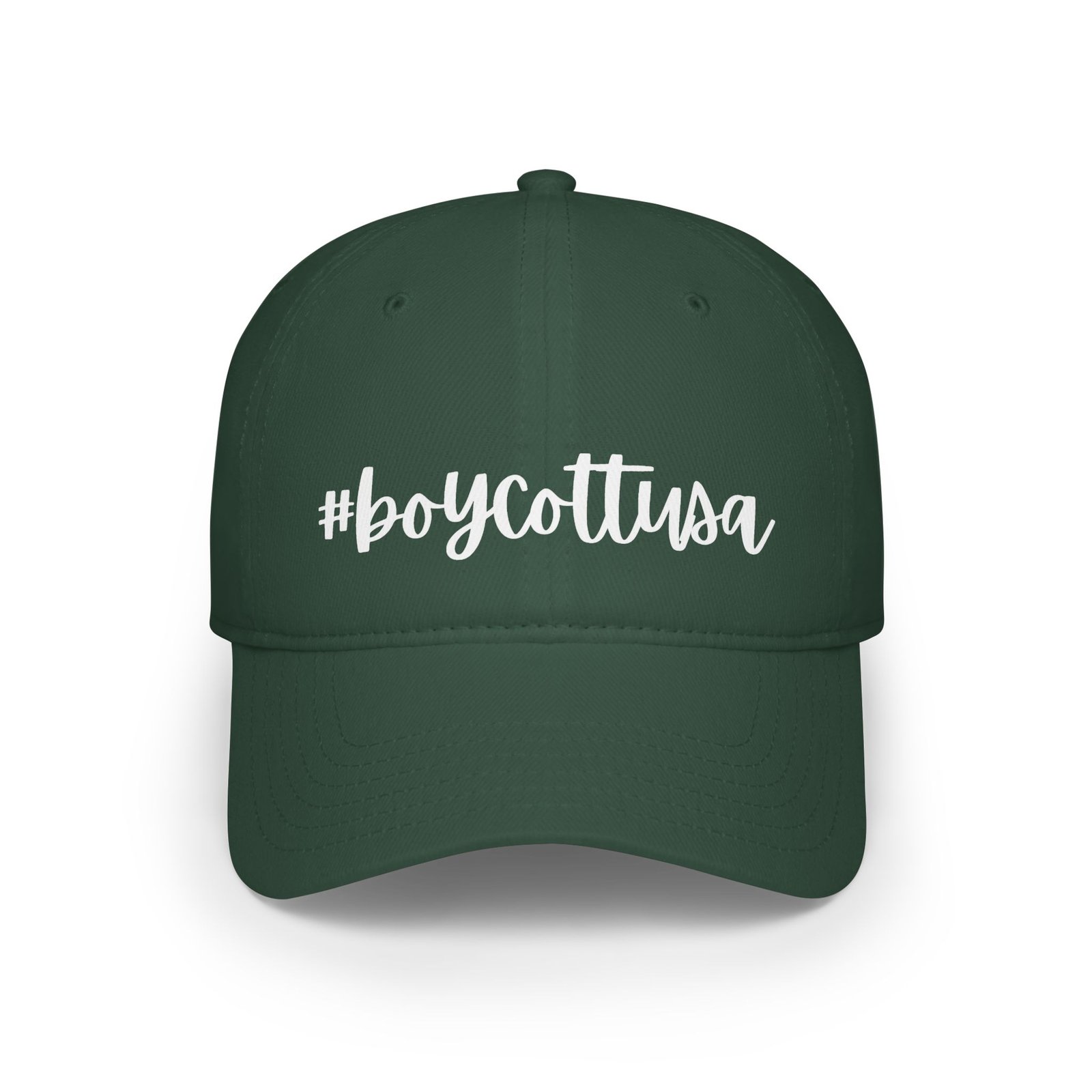 #boycottusa Baseball Cap โ Bold Statement, Minimalist Style - Image 7