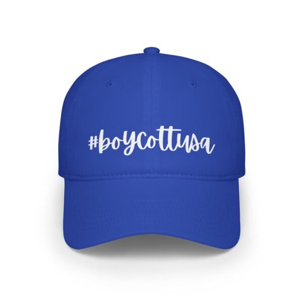 #boycottusa Baseball Cap – Bold Statement, Minimalist Style - Image 9