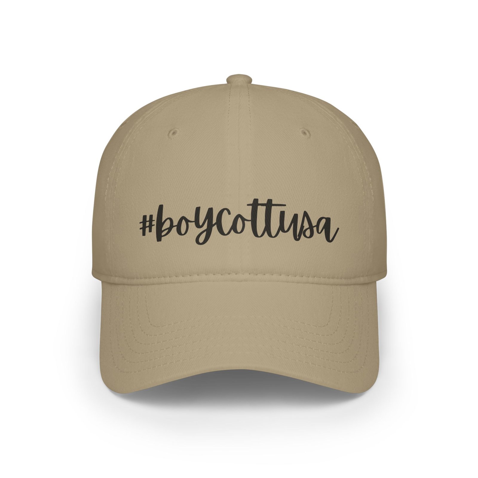 #boycottusa Baseball Cap โ Bold Statement, Minimalist Style - Image 5